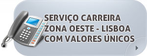 Serviço carreira Zona Oeste - Lisboa com valores únicos